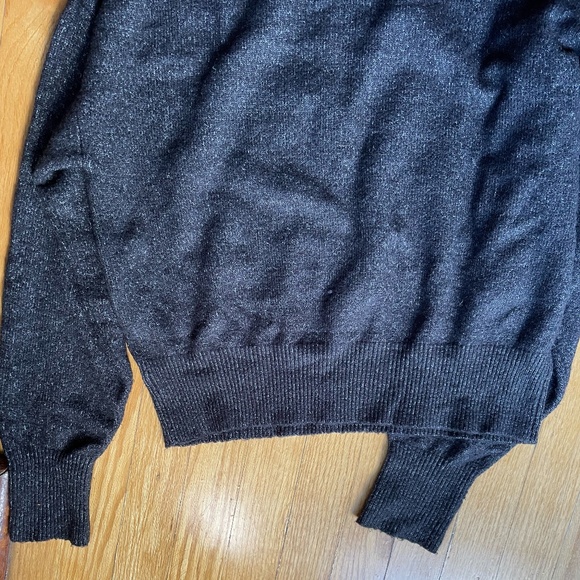 Vintage Grey Turtleneck Sweater - Picture 3 of 3
